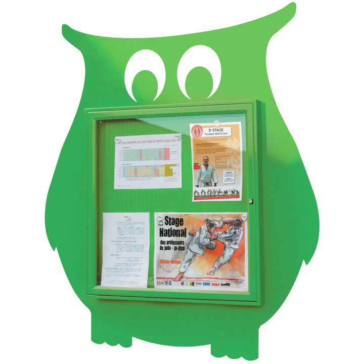 Vitrine d'extérieur "Univers des enfants"