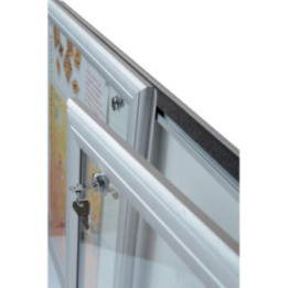 Vitrine extérieure Reverso 2 portes