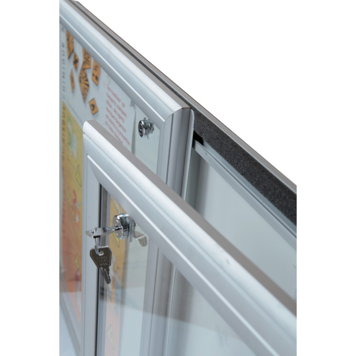 Vitrine extérieure Reverso 2 portes