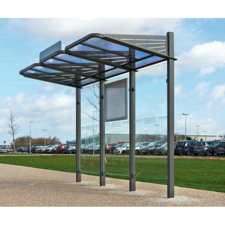Éclairage pour abri bus Conviviale®