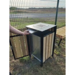 Corbeille en bois City