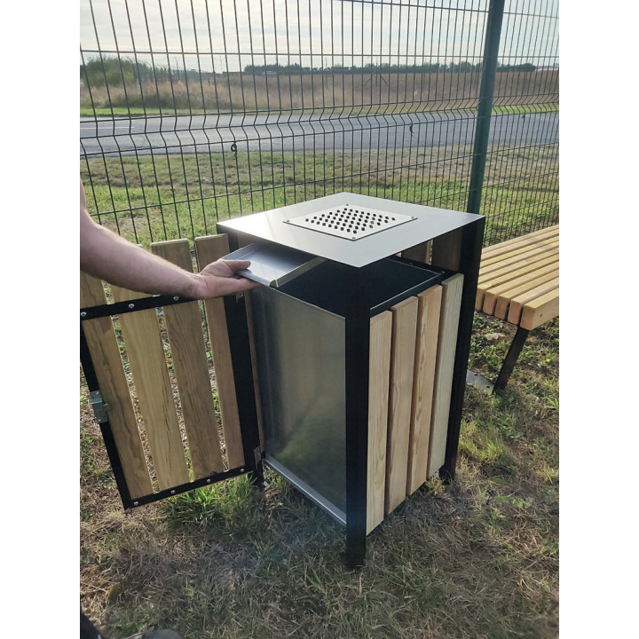 Corbeille en bois City