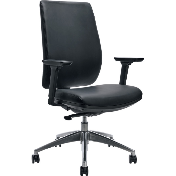 Fauteuil de direction cuir Kéa