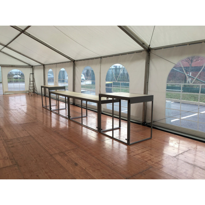 Lot de 2 buffets pliants pour festivité