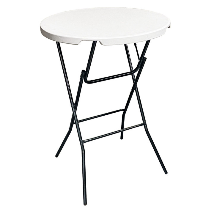 Table mange-debout pliante