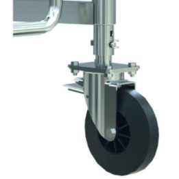 Roues Ø 250 mm réglables