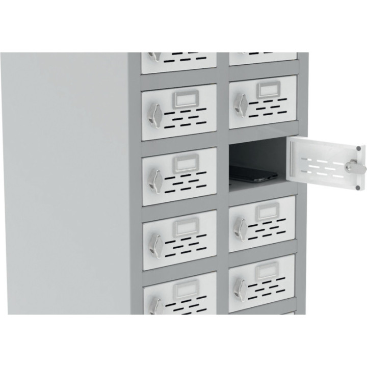Armoire à casiers pour téléphones