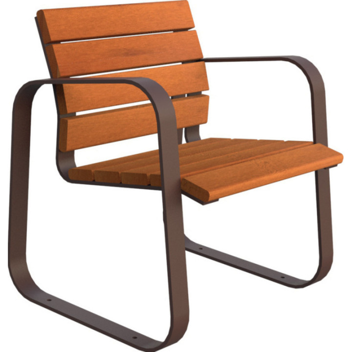 Banc et fauteuil urbains modernes Amarin