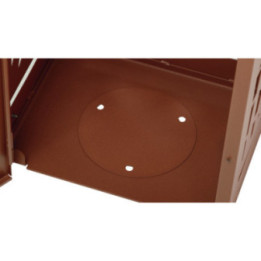 Corbeille de tri sélectif acier Cybel