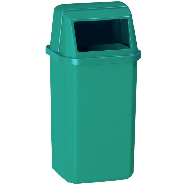Corbeille extérieure en plastique Proximi