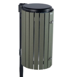 Corbeille plastique recyclé Etik