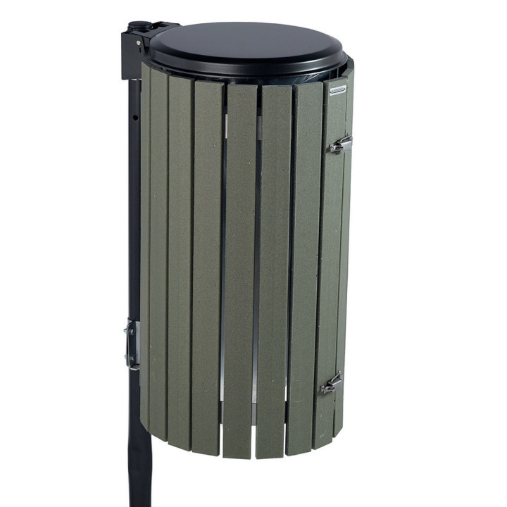 Corbeille plastique recyclé Etik