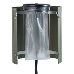 Corbeille plastique recyclé Etik