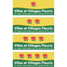 Panneau "ville fleurie" ou "village fleuri"