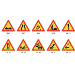 Panneau de chantier - Danger