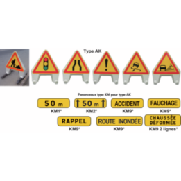Panonceau temporaire Mistral