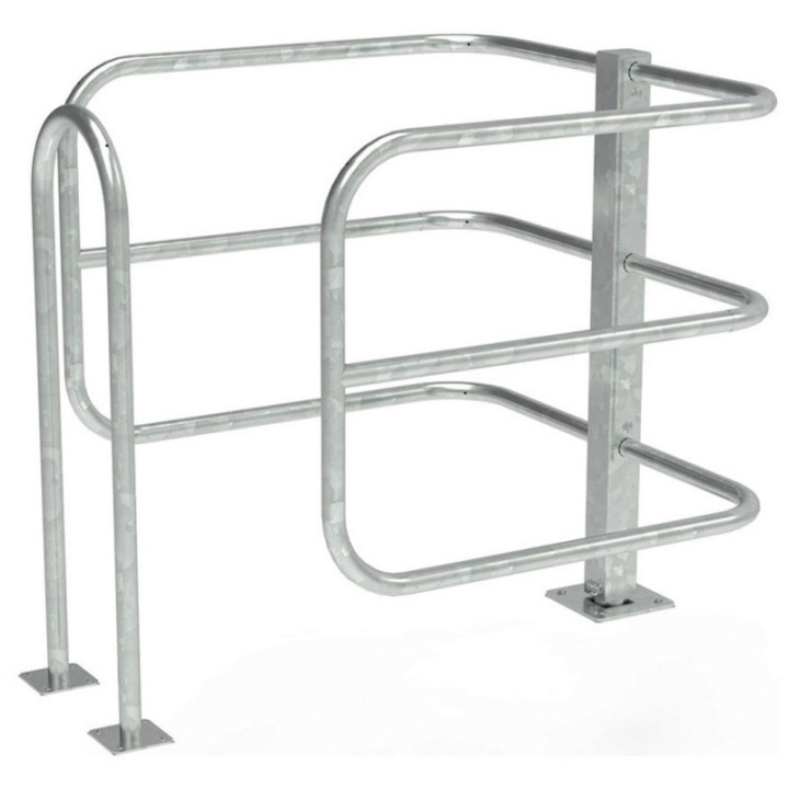 Barrière sélective acier accès PMR