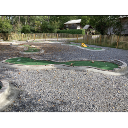 Parcours mini golf Bubble