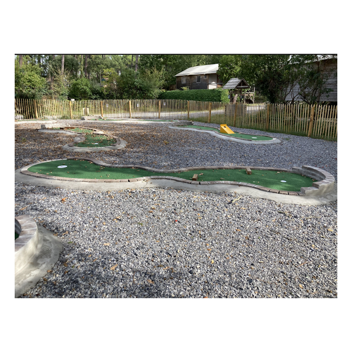 Parcours mini golf Bubble