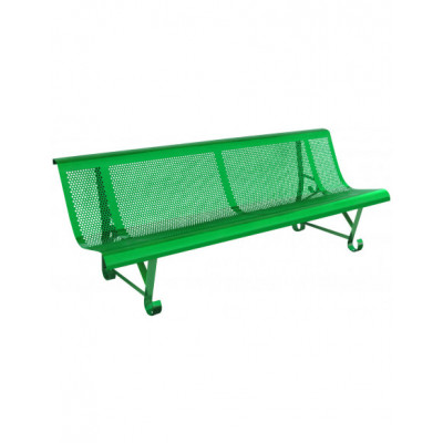 Banc 2 pieds RAL 6005