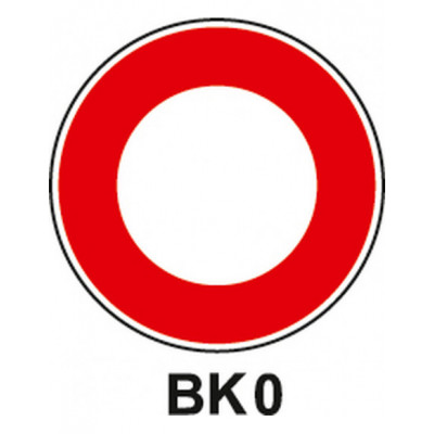 Panneau interdiction - BK0