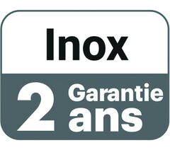 Garantie Inox 2 ans
