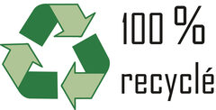 100 % recyclé